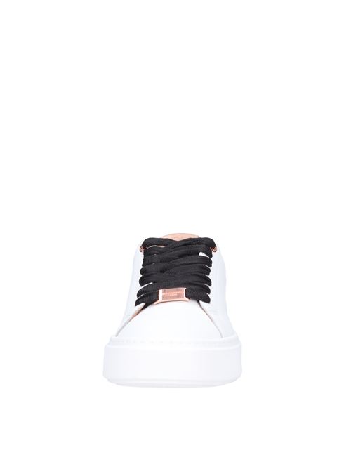 Leather and faux leather sneakers ALEXANDER SMITH | N1D 02WCP LONDONBIANCO-RAME